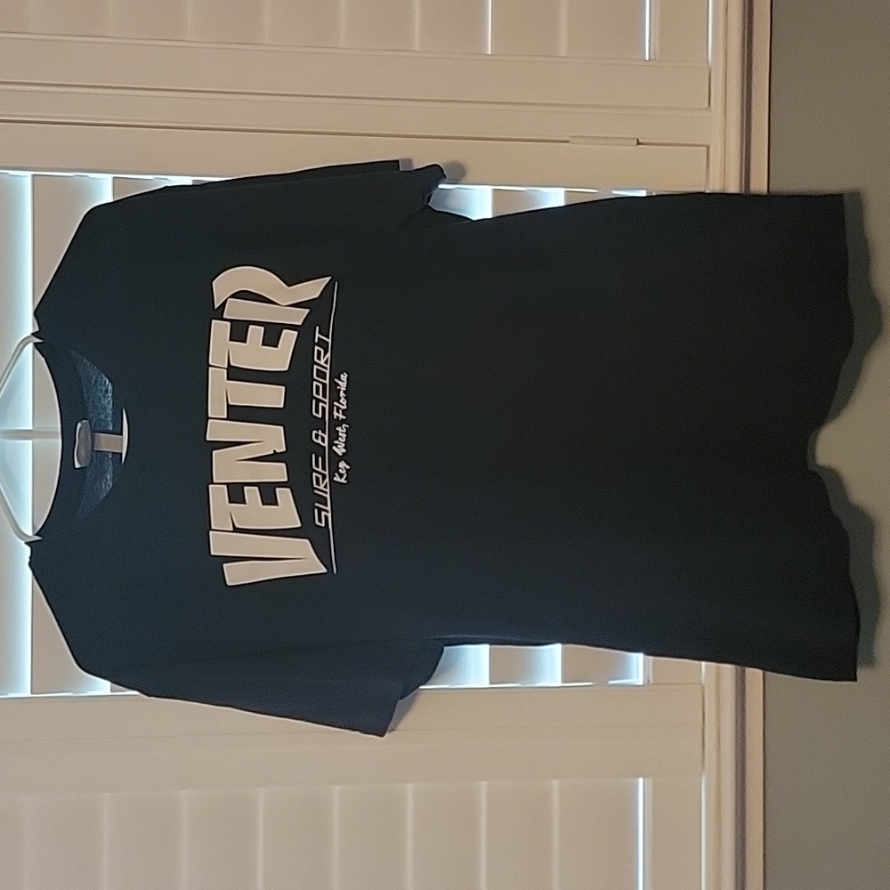 Black Venter Surf & Sport T-Shirt